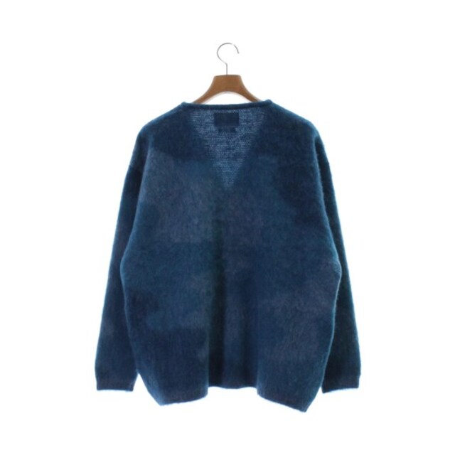 YOKE ヨーク カーディガン 2(M位) 青 【古着】【中古】