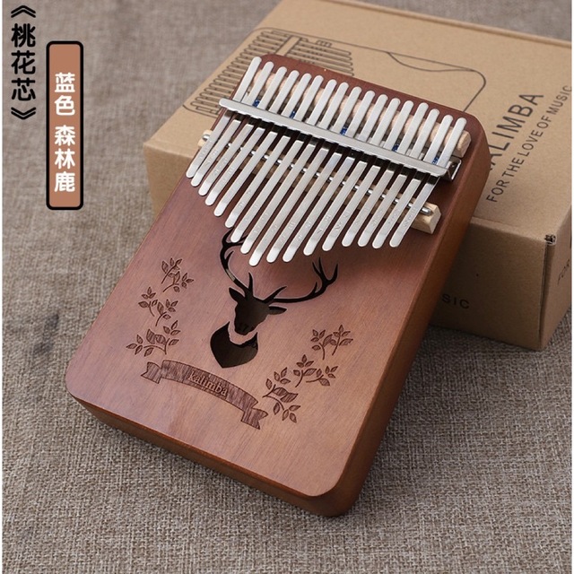 大人気！即売れ！カリンバ kalimba 17キー 親指ピアノ ハンドオルゴール 楽器の鍵盤楽器(その他)の商品写真