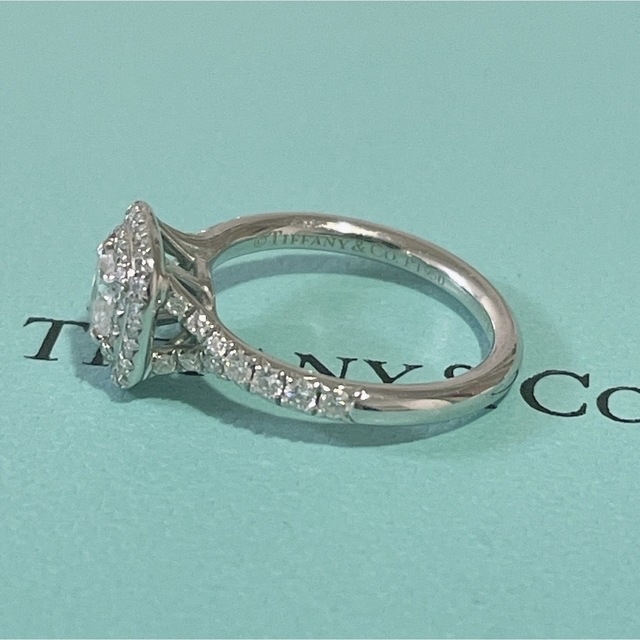 美品 ティファニー Tiffany ソレストリング ダイヤモンドリング 指輪
