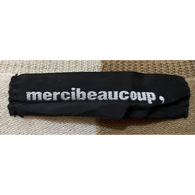 mercibeaucoup(メルシーボークー)のメルシーボークー　編みイロニット レディースのトップス(ニット/セーター)の商品写真