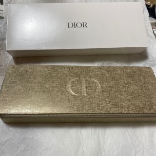 クリスチャンディオール(Christian Dior)のディオールノベルティゴールドジッパーケース(ノベルティグッズ)