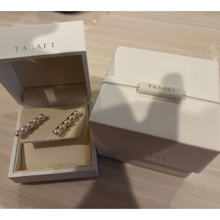 タサキ(TASAKI)のTASAKI  バランスピアス　さくらゴールド(ピアス)