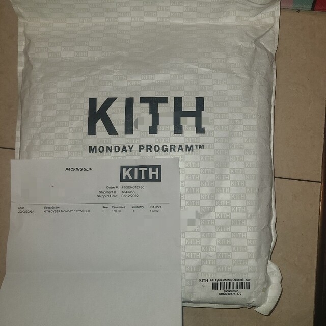 Kith Cyber Monday CREWNECK　サイズS