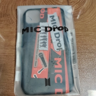 ボウダンショウネンダン(防弾少年団(BTS))のBTS　MIC Drop　iPhone 11　CASE　ケース　未使用　公式　(iPhoneケース)