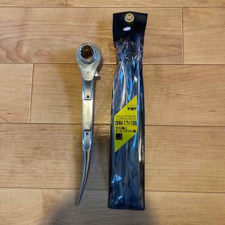 TOP ステンレスラチェットレンチ (ショートタイプ) 新品未使用品の