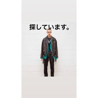 アンユーズド(UNUSED)の(求) 探しています。unused  16aw レザージャケット(ブルゾン)