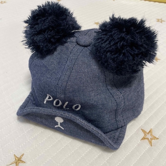 POLO（RALPH LAUREN）(ポロ)のPOLO Baby☆帽子44cm キッズ/ベビー/マタニティのこども用ファッション小物(帽子)の商品写真