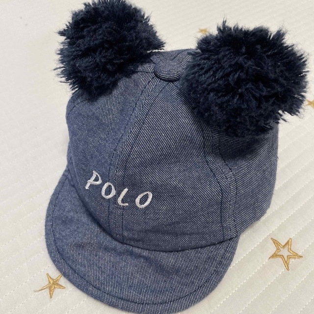 POLO（RALPH LAUREN）(ポロ)のPOLO Baby☆帽子44cm キッズ/ベビー/マタニティのこども用ファッション小物(帽子)の商品写真