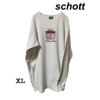 ショット(schott)のschott メンズ　ロングＴ　XL(Tシャツ/カットソー(七分/長袖))