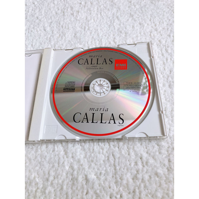 maria CALLAS ever!  マリア　カラス　ミレニアムベスト エンタメ/ホビーのCD(ワールドミュージック)の商品写真