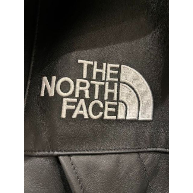 専用！新年！　SUPREME　The North Face　　レザー　パーカー 4