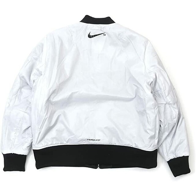 M 新品 NIKE ナイキ スウッシュ ボンバージャケット リバーシブル 黒