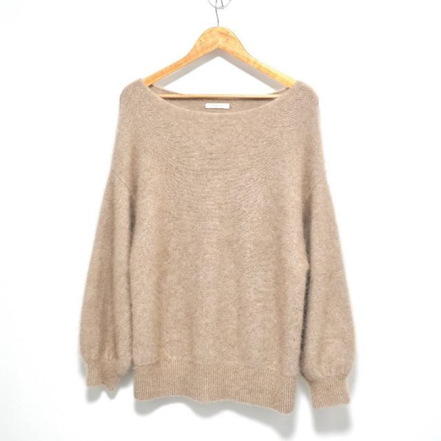 Plage Fur ボリューム袖プルオーバー ベージュ プラージュ