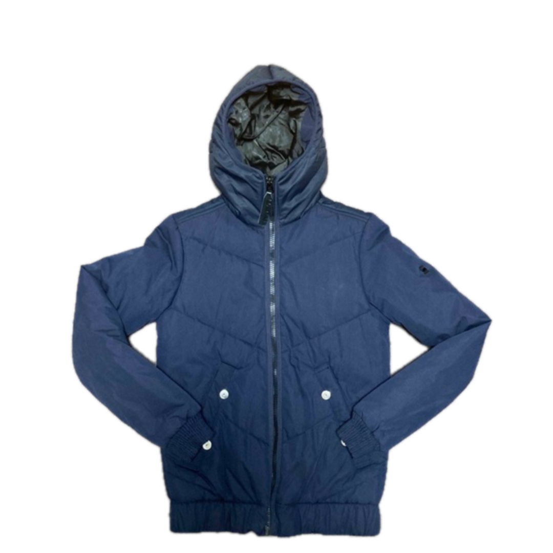 G-STAR RAW ダウンジャケット ネイビー XS 再入荷送料無料 メンズ