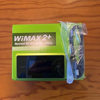 エヌイーシー(NEC)のUQ WiMAX 2+ Speed WiFiルーター WX(その他)