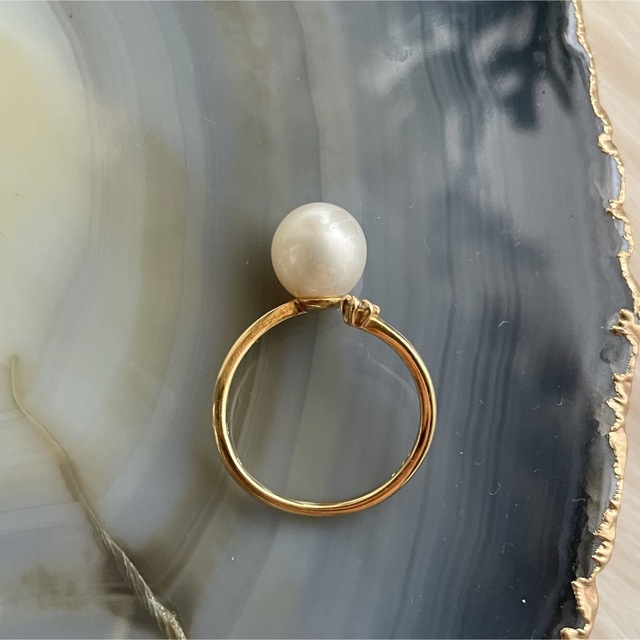 Vintage 18k カフリング　La lune  étoile レディースのアクセサリー(リング(指輪))の商品写真