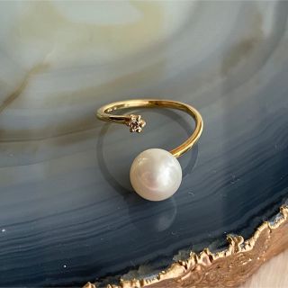 Vintage 18k カフリング　La lune  étoile(リング(指輪))