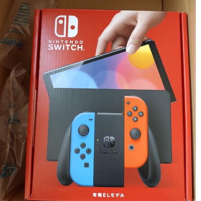 新品未使用】ニンテンドースイッチ本体有機elモデル ネオンカラー 最も
