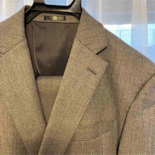 スーツカンパニー(THE SUIT COMPANY)の☆美品☆グレー ウール スーツ スーツセレクト AB5(セットアップ)