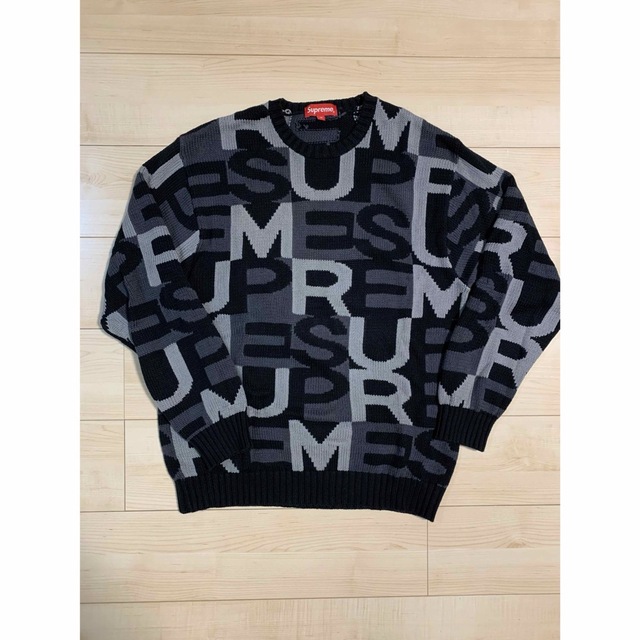新作ウエア Supreme Big Letters Sweater Mサイズ tdh-latinoamerica.de