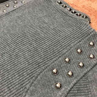 HYSTERIC GLAMOUR - ヒステリックグラマー【美品】スタッズ ニット