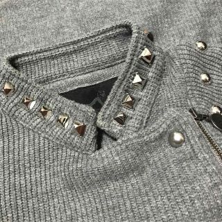 HYSTERIC GLAMOUR - ヒステリックグラマー【美品】スタッズ ニット