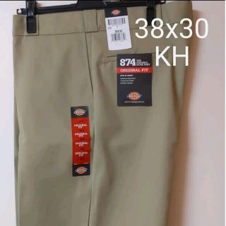 ディッキーズ(Dickies)の新品 38x30 KH ワークパンツ ディッキーズ カーキ(ワークパンツ/カーゴパンツ)