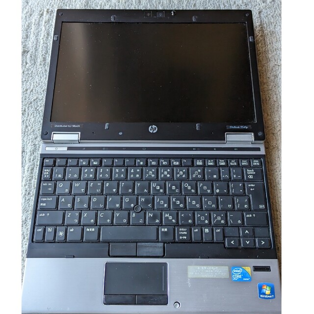 ノートpc　HP　EliteBook 2540p  cpu-i7　acアダプタ付