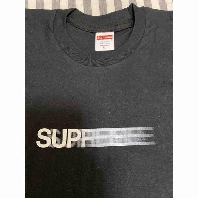 Supreme Motion Logo Tee シュプリーム  黒　XL