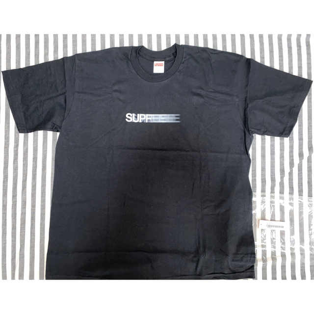 メンズ新品 Supreme Motion Logo Tee XL Black 黒 2枚