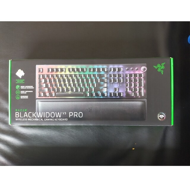 RAZER BKACKWIDOW V3 PRO YELLOW SWITCHES