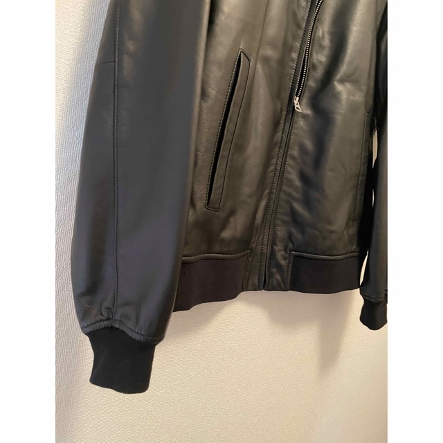 4個まで郵便OK ESTNATION別注 ショット レザーGジャン レザー