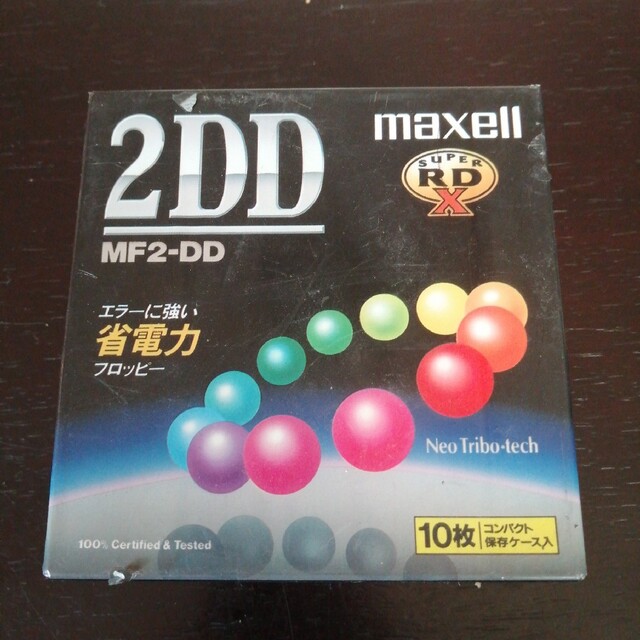 maxell(マクセル)のmaxell フロッピーディスク MF2-DD.A10P スマホ/家電/カメラのPC/タブレット(PC周辺機器)の商品写真