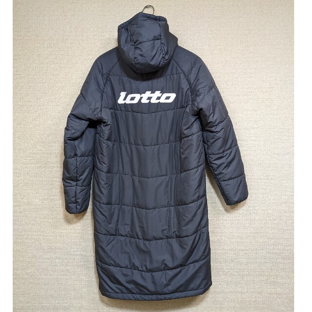 lotto(ロット)の【美品】LOTTO ロット　ベンチコート　Sサイズ　グレー スポーツ/アウトドアのサッカー/フットサル(ウェア)の商品写真