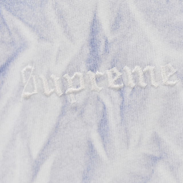 Supreme(シュプリーム)のSUPREME シュプリーム 22AW Creases S/S Top クリースTシャツ クルーネック半袖Tシャツ ホワイト/パープル メンズのトップス(Tシャツ/カットソー(半袖/袖なし))の商品写真