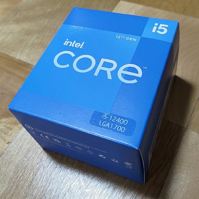 新品未開封 Intel Core i5 12400 BOX(Alder Lake | jurnaluljuridic.md