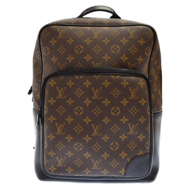 LOUIS VUITTON Monogram Macassar Dean Backpack Brown Black M45335 Purse  90187018