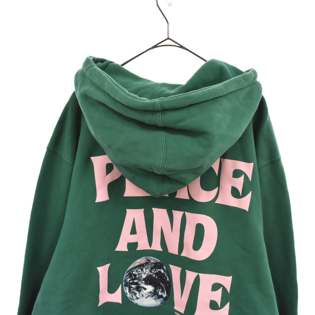 STUSSY - STUSSY ステューシー PEACE AND LOVEプリントプルオーバー
