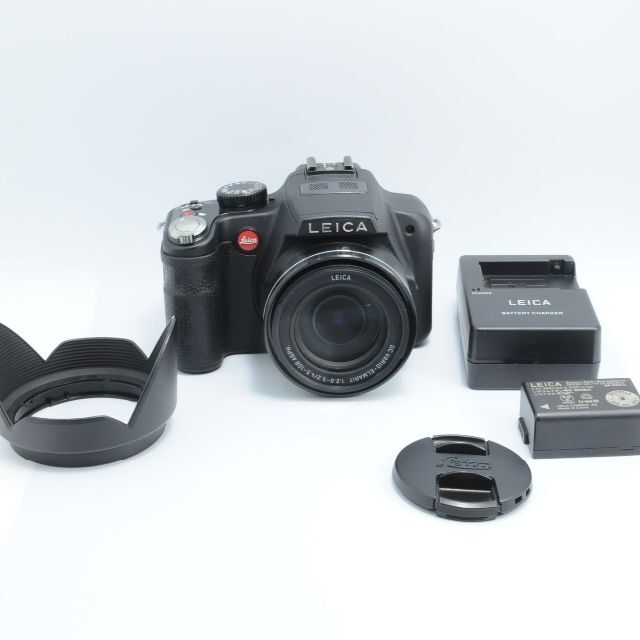 LEICA(ライカ)の希少★極美品★ライカ Leica V-LUX 2 フード付き スマホ/家電/カメラのカメラ(デジタル一眼)の商品写真