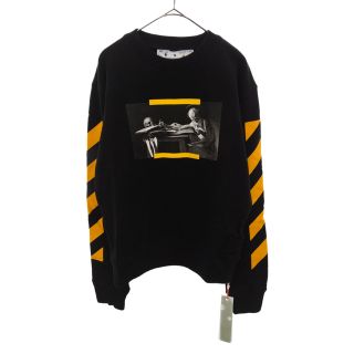 OFF-WHITE オフホワイト 21AW カラバッジョ アローロゴプリントクルー ...