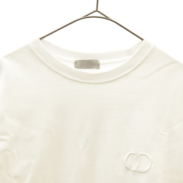 DIOR ディオール 20SS CD刺繍 半袖Tシャツ ホワイト 943J605A0554