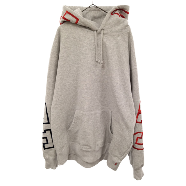 SUPREME シュプリーム 22AW State Hooded Sweatshirt ステート スウェット パーカー グレー