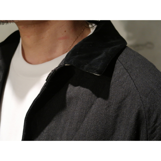 SUNSEA(サンシー)のsunsea 21aw joseph microherringbone coat メンズのジャケット/アウター(ステンカラーコート)の商品写真