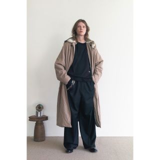 サンシー(SUNSEA)のsunsea 21aw joseph microherringbone coat(ステンカラーコート)