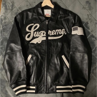 シュプリーム(Supreme)のSupreme Uptown Studded Leather Jacket(レザージャケット)
