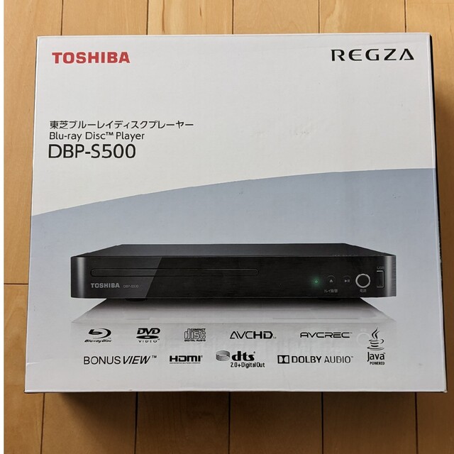 TOSHIBA REGZA レグザブルーレイプレーヤー DBP-S500の通販 by ピース