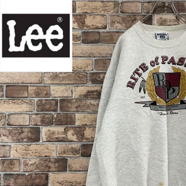 Lee - Lee リー スウェットトレーナー メキシコ製 フロントプリント