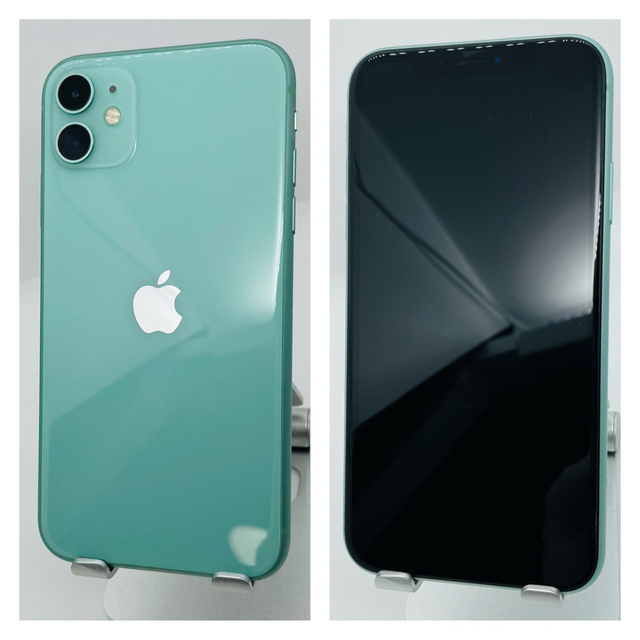 美品　新品電池　新品液晶　iPhone 11 ブラック 64 GB SIMフリー スマートフォン本体 在庫有/新品