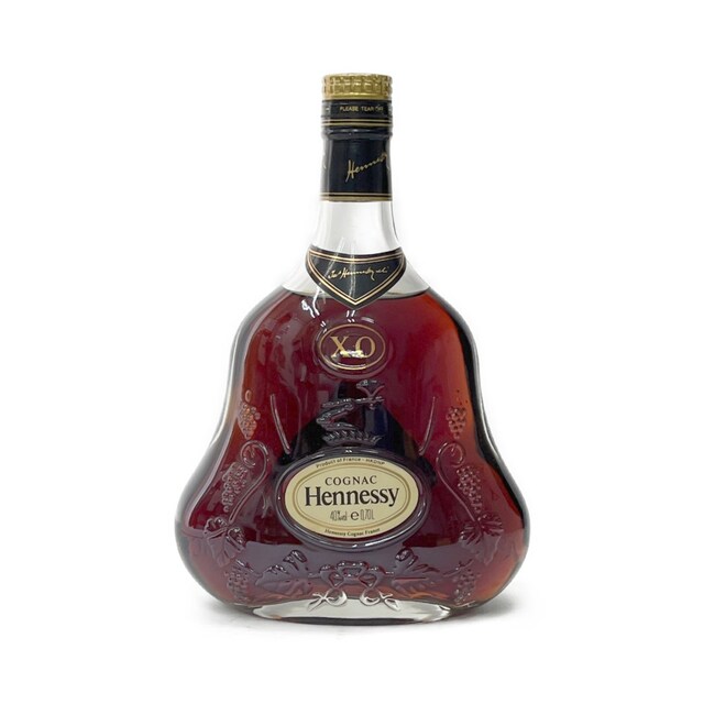 ◆◆Hennessy ヘネシー クリアボトル 金キャップ コニャック ブランデー　700ml  40%  未開栓