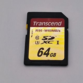 トランセンド(Transcend)のTranscend SDXCカード UHS-I U3 クラス10 64GB(その他)